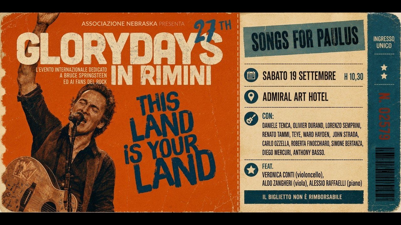 Locandina di Glory Days in Rimini